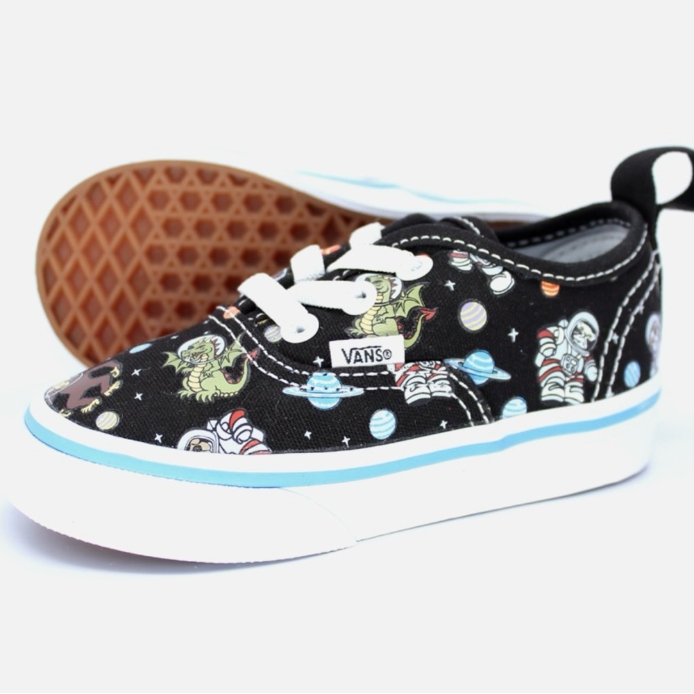 Toddler Vans Shoes Cosmic Glow Zoo Size 7